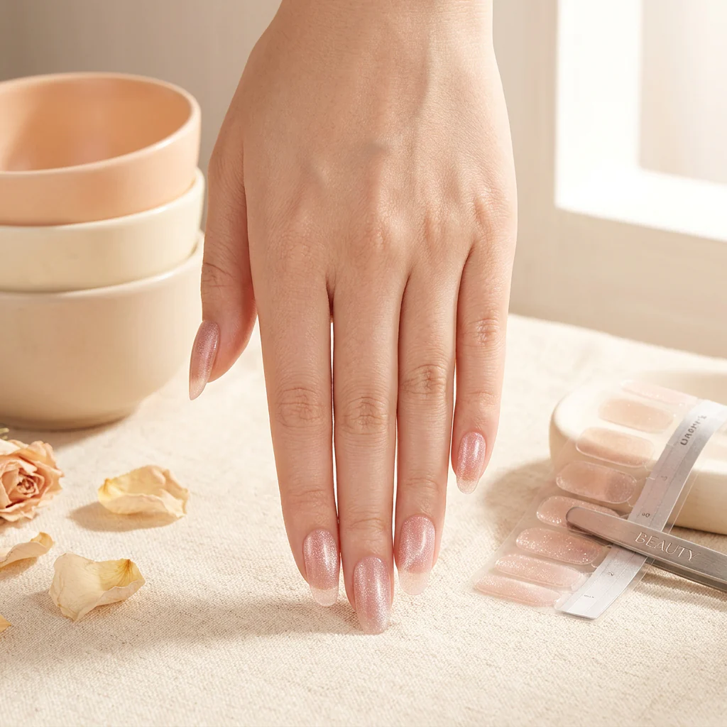 Blush Sparkle Gel - Image 3