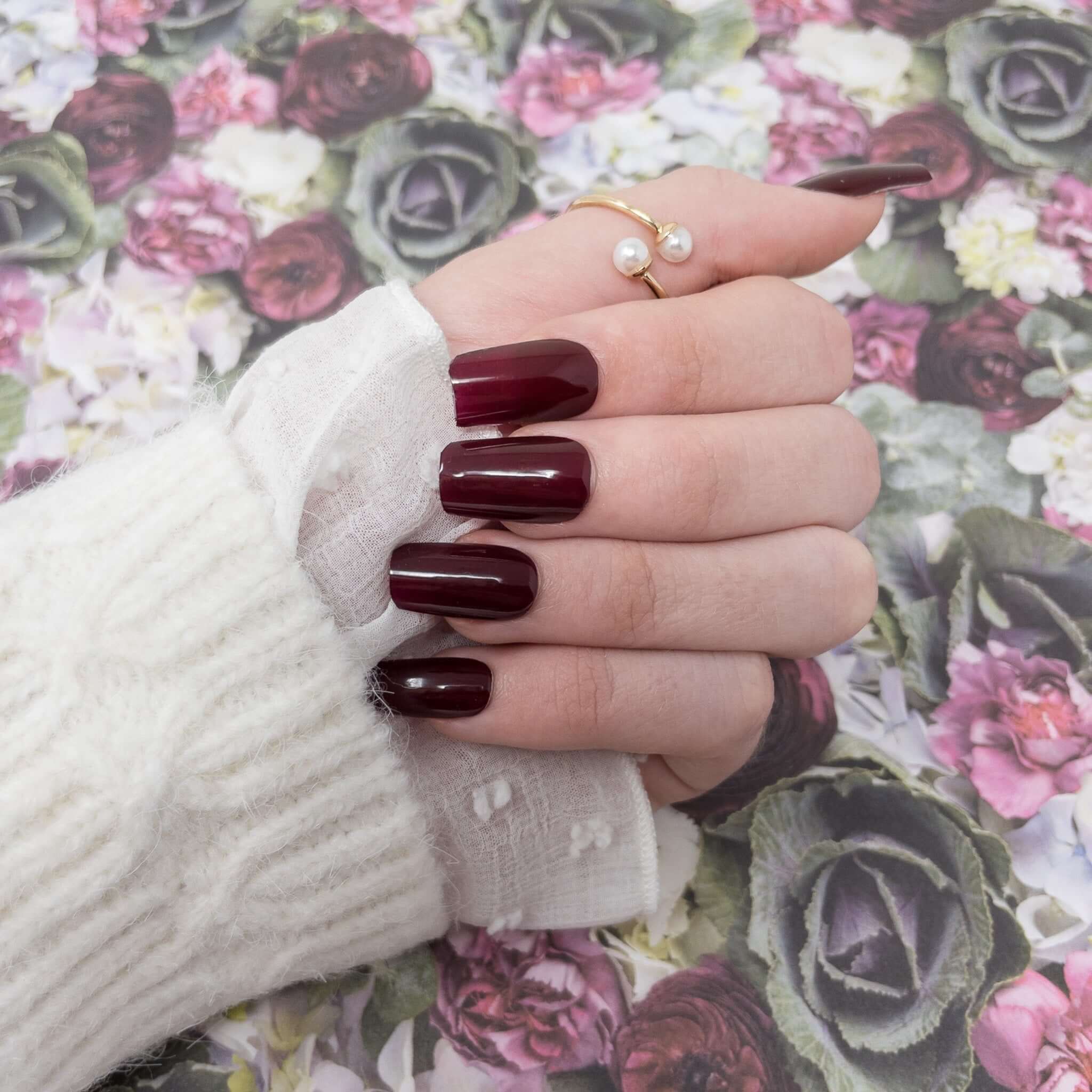 Burgundy Red Gel - Image 4