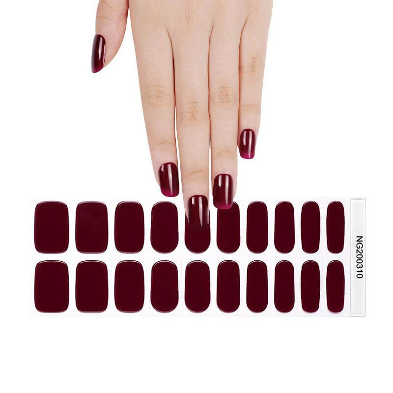 Burgundy Red Gel - Image 6