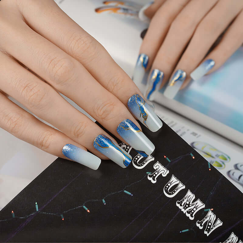 Marble Blue Gel - Image 3