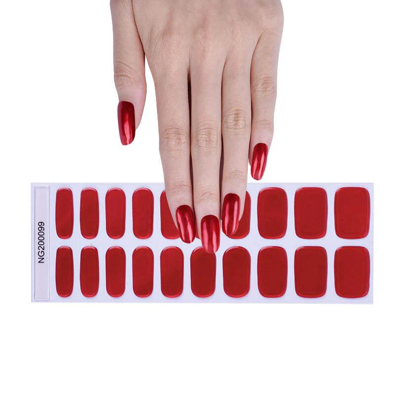 Metallic Red Gel - Image 5