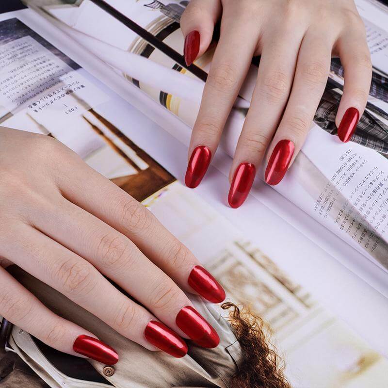Metallic Red Gel - Image 6