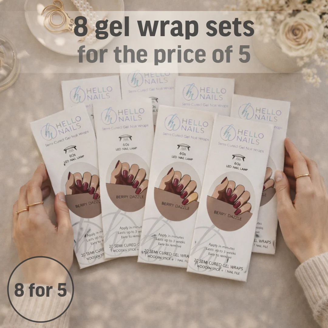 Semi Cured Gel 8 for 5